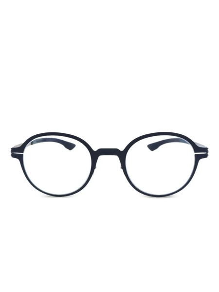 Ic! Berlin Minho Round Glasses - Blue 