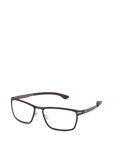  Ic! Berlin Rectangle Frame Glasses - Black 