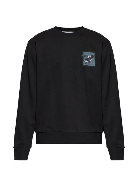  Iceberg Dinassour Patch Sweatshirt - Black 