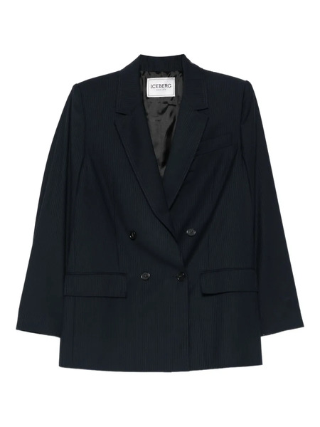  Iceberg Double-breasted Blazer - Blue 