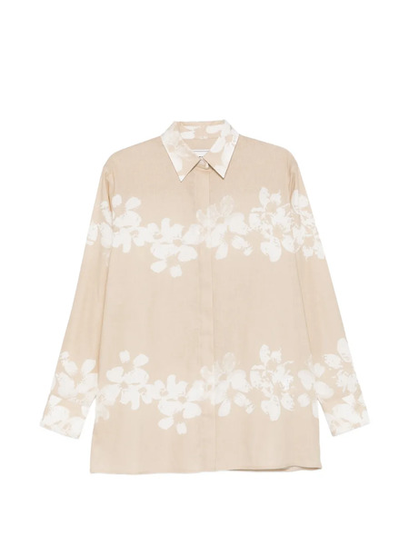  Iceberg Floral Shirt - Neutrals 