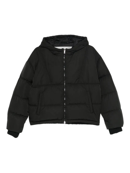  Iceberg Hooded Down Jacket - Black 