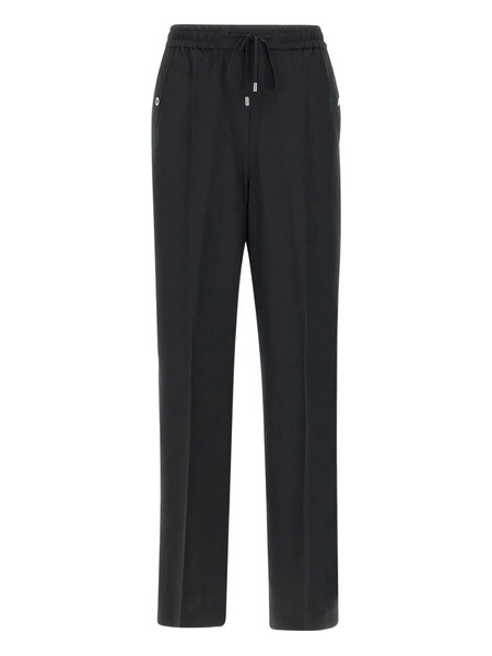  Iceberg Logo-patch Trousers - Black 