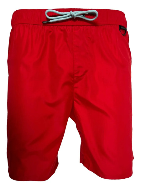  Iceberg Logo-plaque Swim Shorts - Red 