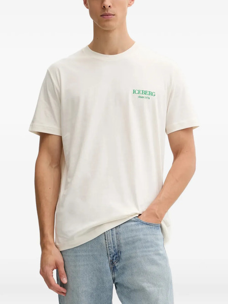  Iceberg Logo T-shirt - White 