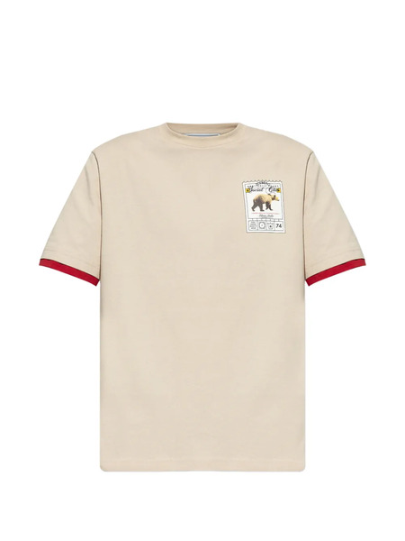  Iceberg Printed Ringer T-shirt - Neutrals 