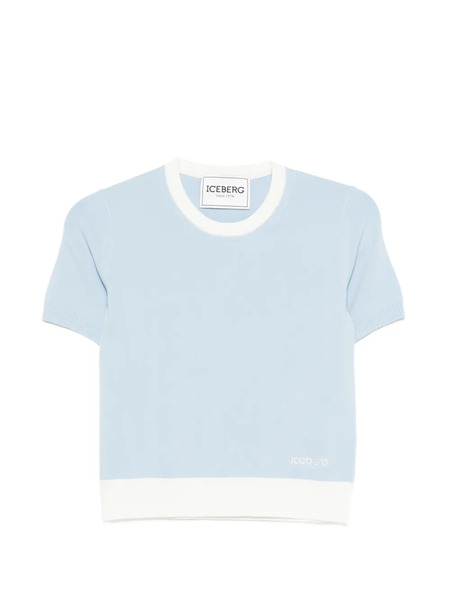  Iceberg Short Sleeve Top - Blue 