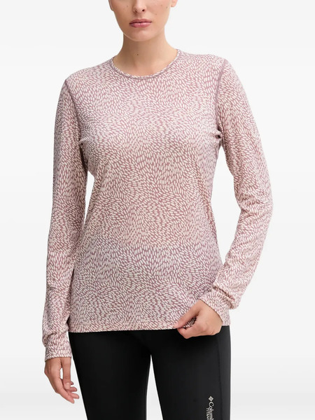  Icebreaker Patterned Long-sleeve Top - Pink 