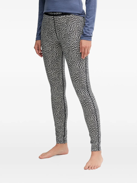  Icebreaker Printed Leggings - Blue 