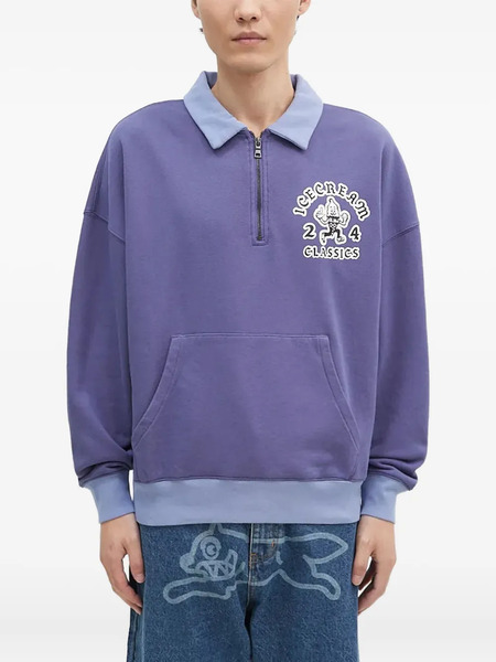  Icecream Cone Man Sweatshirt - Purple 