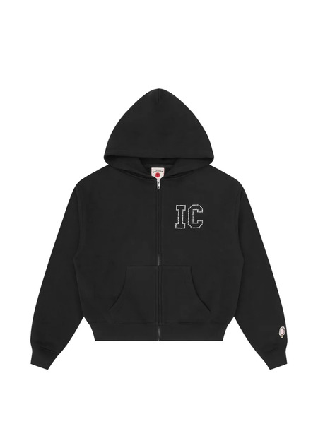  Icecream Hooded Embellished Sweater - Black 