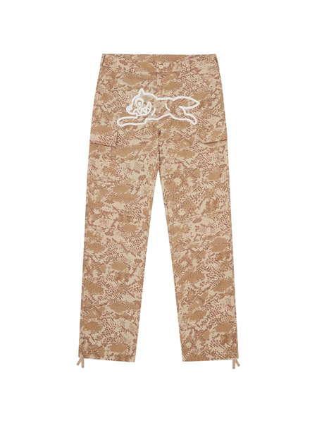  Icecream Print Cargo Trousers - Brown 