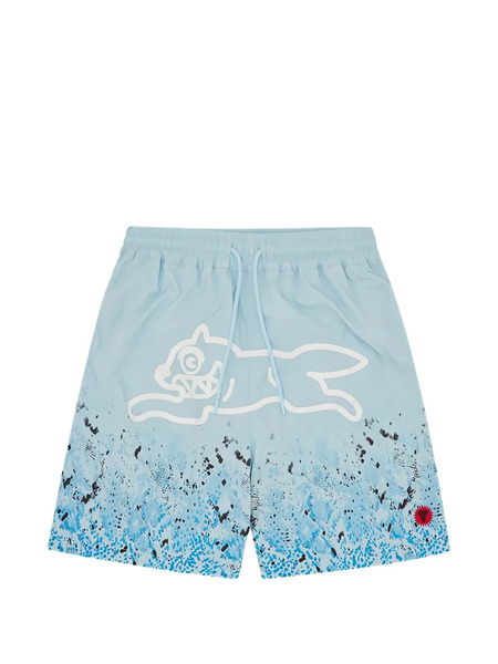 Icecream Running Dog Swim Shorts - Blue 