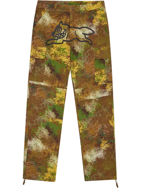  Icecream Running Dog Trousers - Brown 