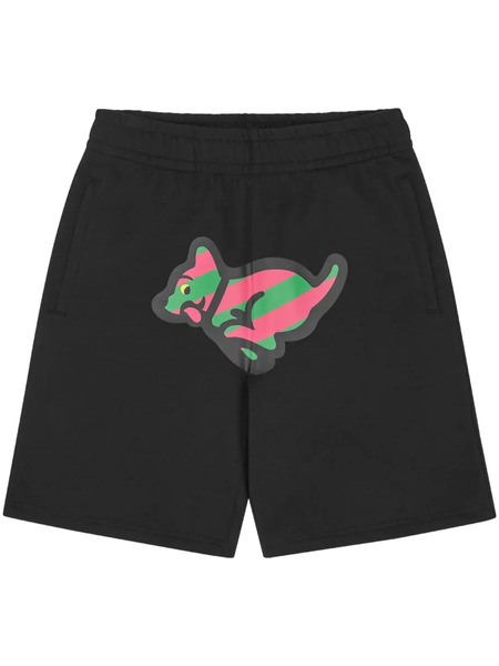  Icecream Running Puppy Shorts - Black 