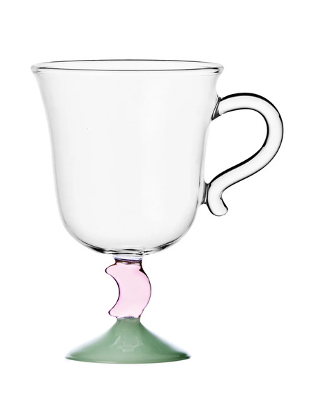  Ichendorf Milano Sogni D'oriente Glass Mug - White 