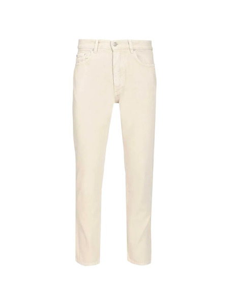  Icon Denim Five-pocket Straight Jeans - Neutrals 