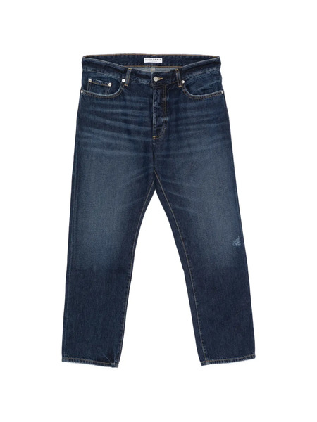  Icon Denim Josh Loose-fit Cropped Jeans - Blue 
