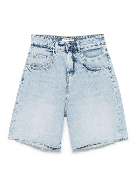  Icon Denim Lea Shorts - Blue 