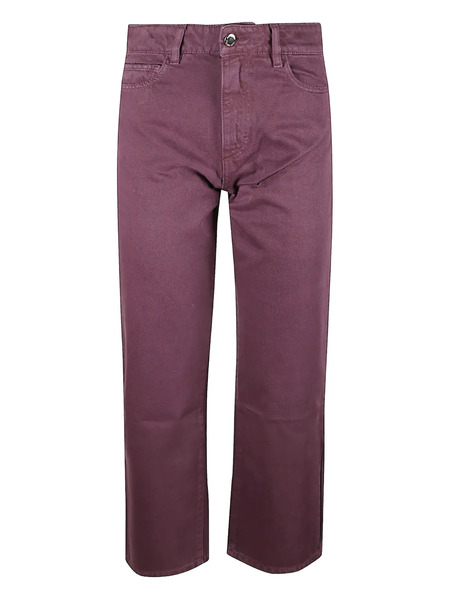  Icon Denim Star-detail Straight-leg Jeans - Purple 