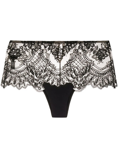  I.d. Sarrieri Christmas High-waisted Briefs - Black 