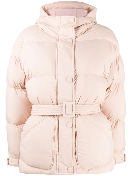  Ienki Ienki Michlin Belted Puff Jacket - Pink 