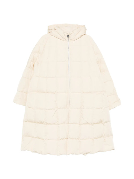  Ienki Ienki Trapeze Hooded Coat - Neutrals 