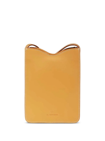  Il Bisonte Roseto Leather Shoulder Bag - Neutrals 
