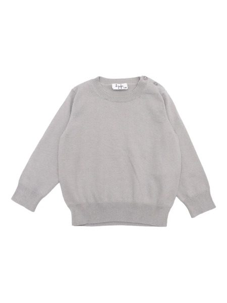  Il Gufo Button-fastening Sweatshirt - Grey 