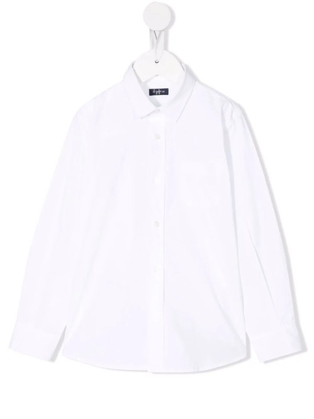  Il Gufo Chest Patch Pocket Shirt - White 
