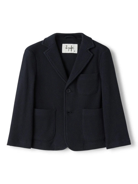  Il Gufo Corduroy Blazer - Blue 