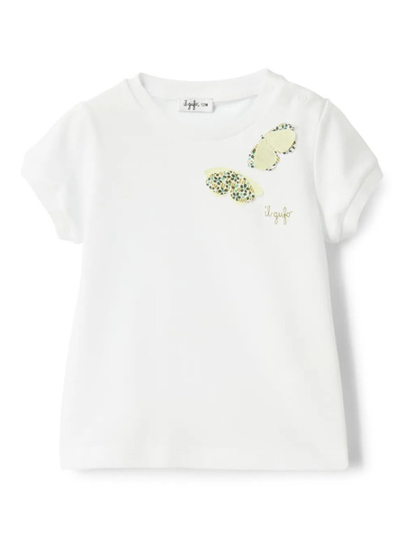  Il Gufo Cotton T-shirt - White 