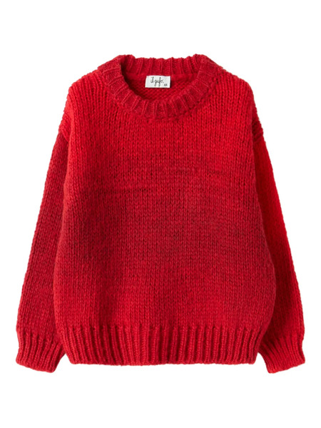  Il Gufo Crew-neck Sweater - Red 
