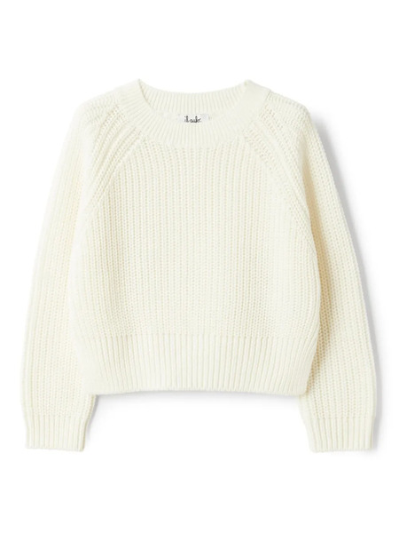  Il Gufo Crew-neck Sweater - White 