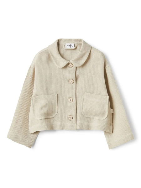  Il Gufo Cropped Jacket - Neutrals 