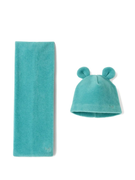  Il Gufo Ears Hat (set Of Two) - Blue 