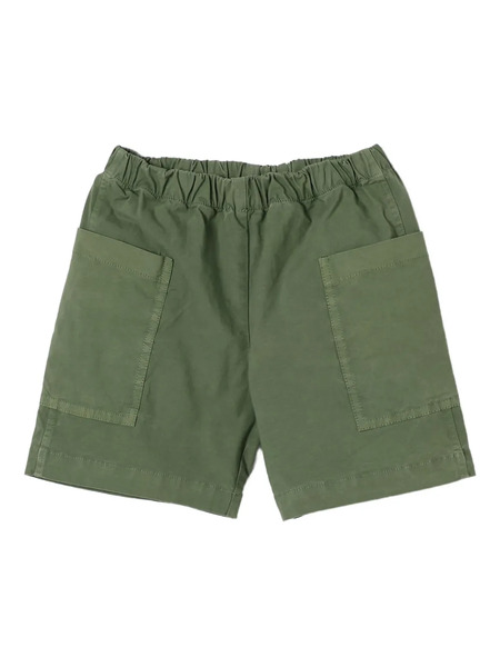  Il Gufo Elasticated Waist Cargo Shorts - Green 