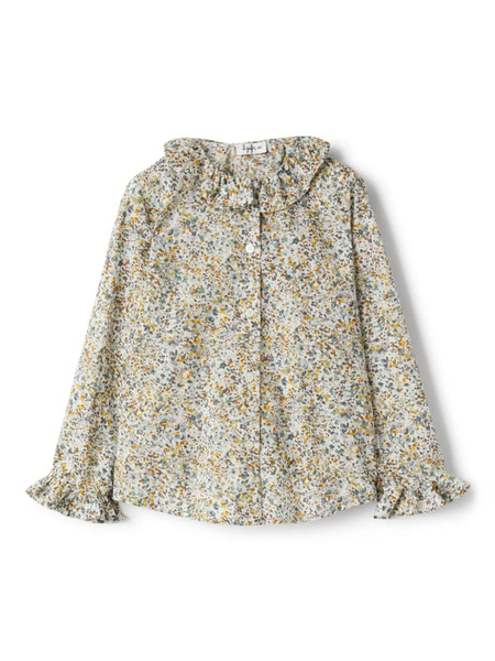  Il Gufo Floral-print Shirt - Neutrals 