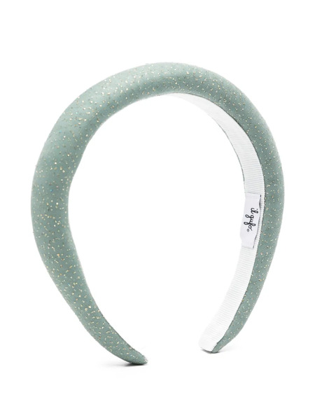  Il Gufo Glitter-effect Headband - Green 