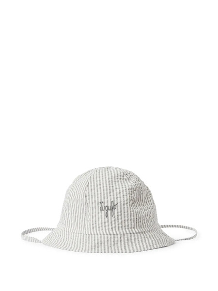  Il Gufo Logo-embroidered Hat - Grey 