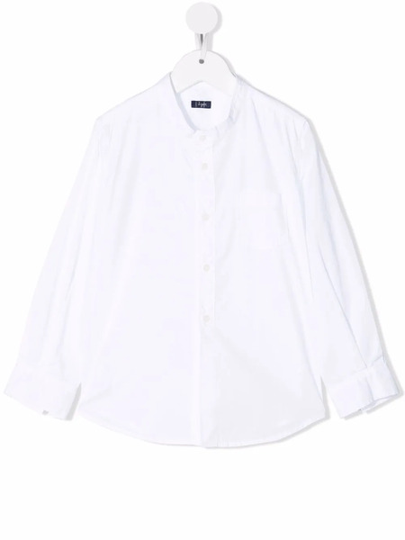  Il Gufo Long-sleeve Poplin Shirt - White 