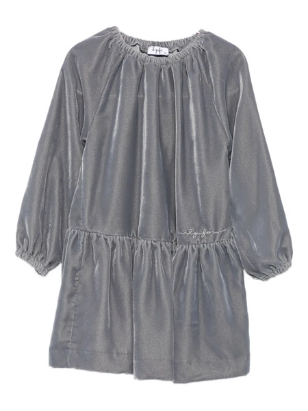  Il Gufo Long-sleeves Dress - Grey 
