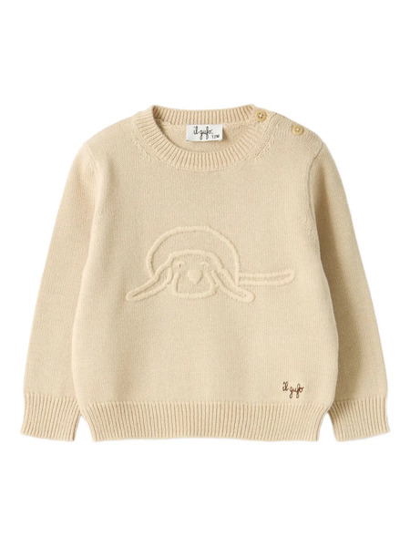  Il Gufo Long-sleeves Sweatshirt - Neutrals 
