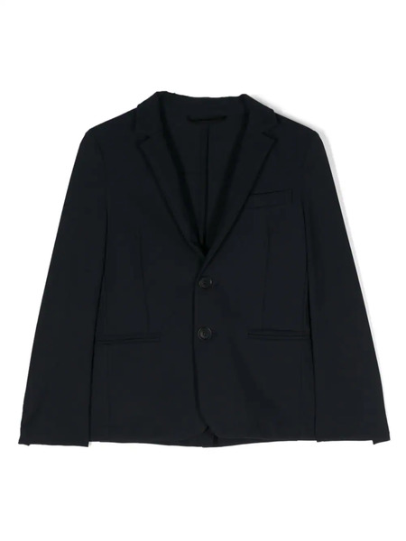  Il Gufo Notched-lapels Single-breasted Blazer - Blue 