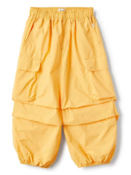  Il Gufo Poplin Cargo Pants - Orange 