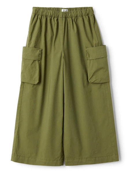  Il Gufo Pouch-pocket Trousers - Green 