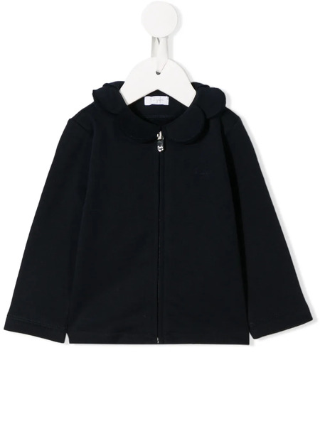  Il Gufo Scallop Collar Jacket - Blue 
