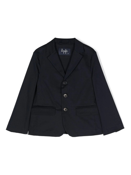  Il Gufo Single-breasted Blazer - Blue 