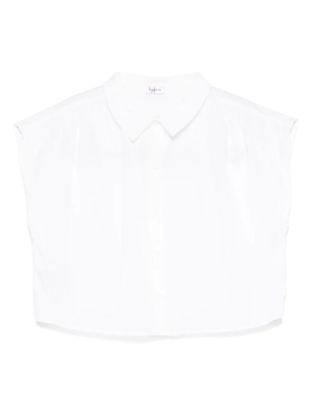  Il Gufo Sleeveless Shirt - White 