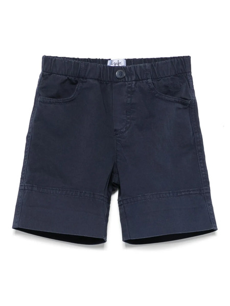  Il Gufo Twill Shorts - Blue 